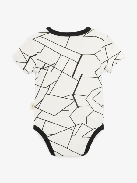 Купити Костюм боді+шорти для хлопчика Mini Papi 26109 3-6 місяців Білий Артикул: 2000999603808 Фото №5