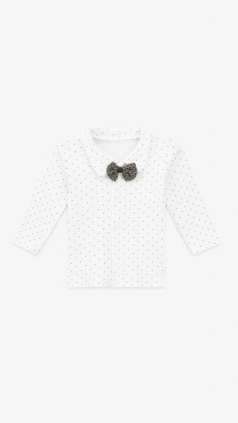 Купить Костюм для крещения для мальчика Mini Papi 9421 62 см Серый Артикул: 2000999533303 Фото №2