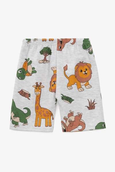 Купить Костюм футболка+шорты для мальчика Happy Kids 255 92 см Серый Артикул: 2000991020948 Фото №5