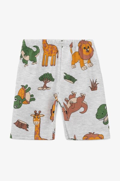 Купить Костюм футболка+шорты для мальчика Happy Kids 255 92 см Серый Артикул: 2000991020948 Фото №7