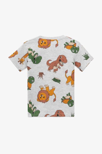 Купить Костюм футболка+шорты для мальчика Happy Kids 255 92 см Серый Артикул: 2000991020948 Фото №4