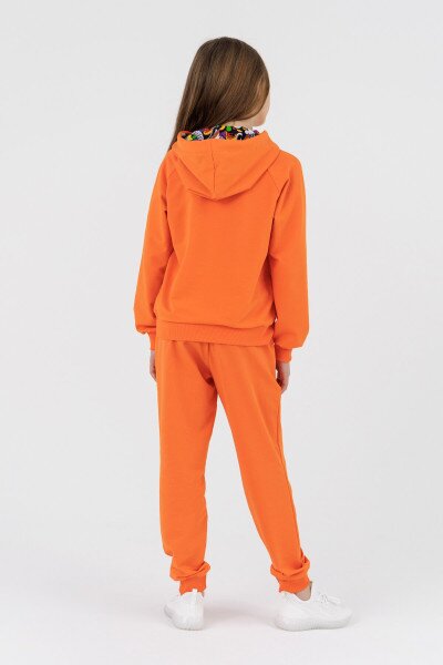 Купить Костюм худи+штаны детский Dinomin DM2401 122 см Оранжевый (2000990557919D) Артикул: 2000990557919 Фото №10