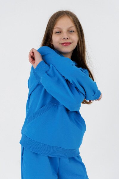 Купити Костюм худі+штани дитячий Dinomin DM2401 128 см Синій (2000990558091D) Артикул: 2000990558091 Фото №7