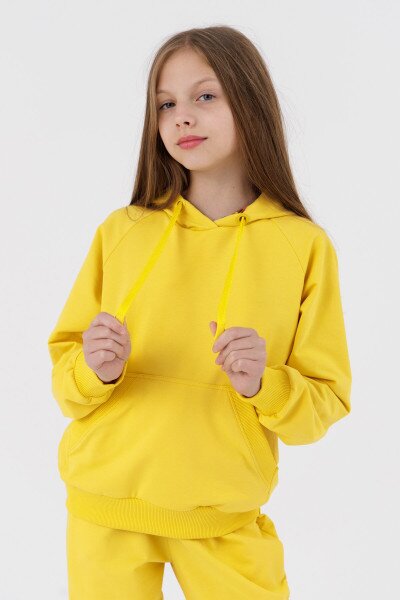 Купить Костюм худи+штаны детский Dinomin DM2401 122 см Желтый (2000990558022D) Артикул: 2000990558022 Фото №4