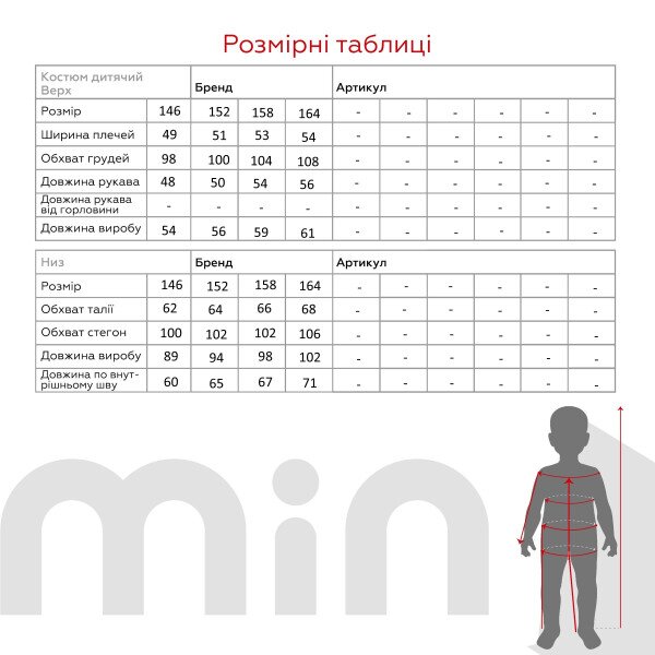 size grid