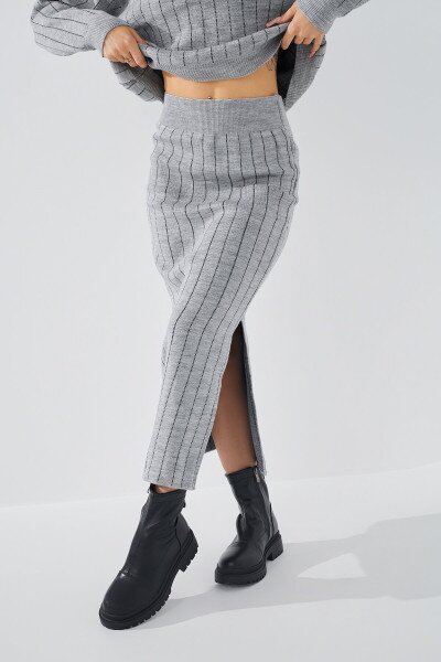 Купити Костюм жіночий Femme 10104 One Size Сірий (2000990184634D) Артикул: 2000990184634 Фото №5