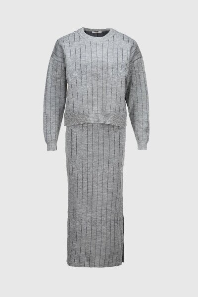 Купити Костюм жіночий Femme 10104 One Size Сірий (2000990184634D) Артикул: 2000990184634 Фото №8