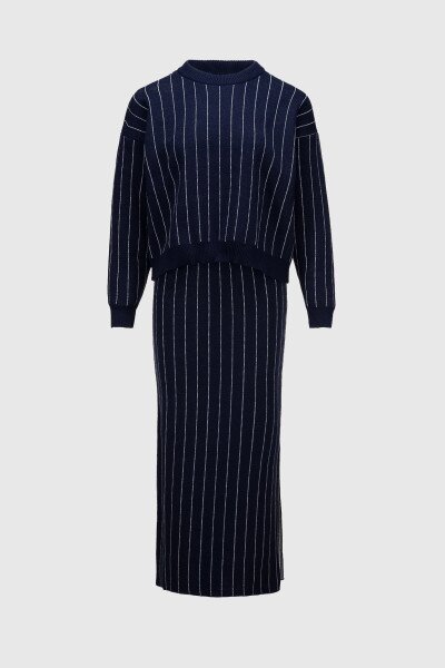 Купити Костюм жіночий Femme 10104 One Size Темно-синій (2000990184610D) Артикул: 2000990184610 Фото №8