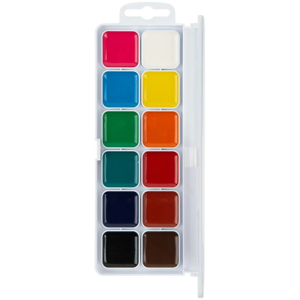 Купити Фарби акварельні Kite K-061 12 кольорів (4063276208255)(SC) Артикул: 4063276208255 Фото №2