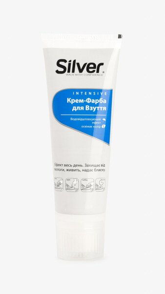 Купити Крем-фарба для взуття Silver 75 мл Білий Артикул: 8690757005629 Фото №2