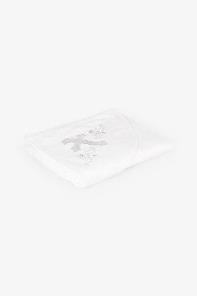 Купить Крыжма для малышей с уголком Ramel 465 80х90 см Серебряный Артикул: 2001030113003 Фото №2