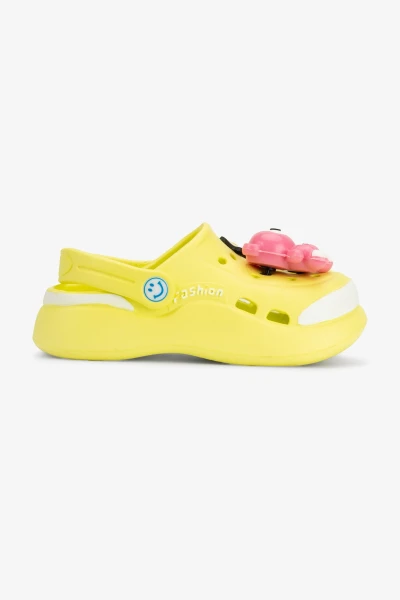 Кроксы для девочки T037 24/25 Салатовый  Фото №1