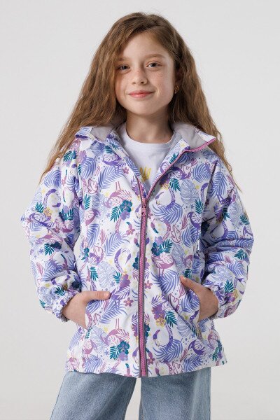 Купить Куртка для девочки Snowgenius D639-03 104 см Белый (2000990235138D) Артикул: 2000990235138 Фото №1