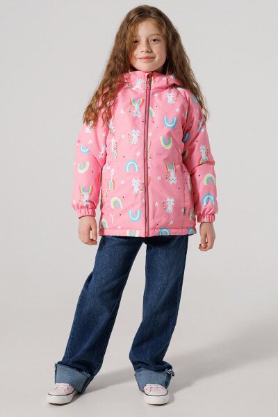 Купить Куртка для девочки Snowgenius D639-03 92 см Розовый (2000990235053D) Артикул: 2000990235053 Фото №2