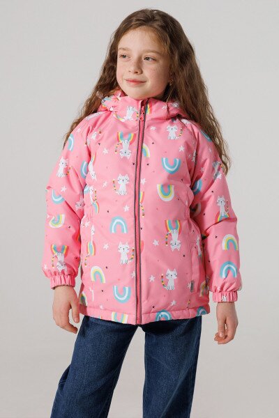 Купить Куртка для девочки Snowgenius D639-03 92 см Розовый (2000990235053D) Артикул: 2000990235053 Фото №1