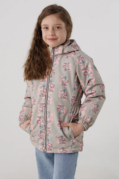 Купити Куртка для дівчинки Snowgenius D639-05 92 см Бежевий (2000990234988D) Артикул: 2000990234988 Фото №1