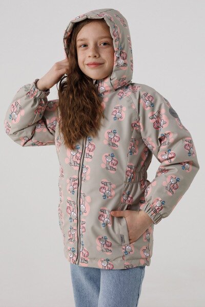 Купити Куртка для дівчинки Snowgenius D639-05 92 см Бежевий (2000990234988D) Артикул: 2000990234988 Фото №4