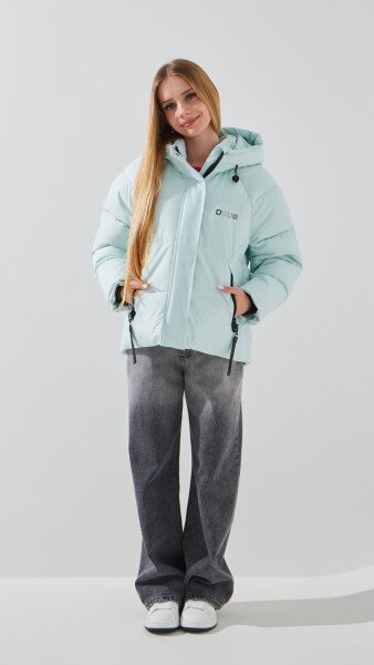 Купить Куртка для девочки Snowgenius 25-A4 146 см Голубой Артикул: 2000999146466 Фото №2