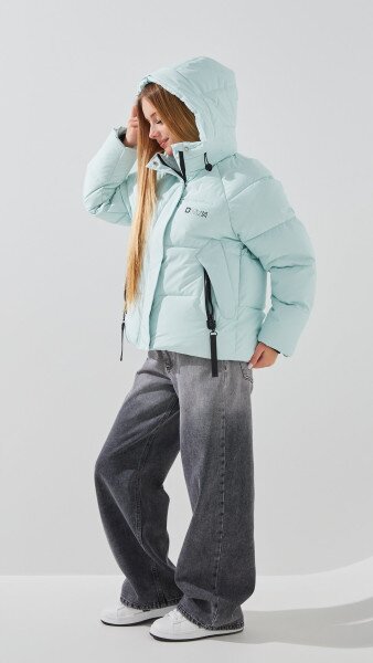 Купить Куртка для девочки Snowgenius 25-A4 146 см Голубой Артикул: 2000999146466 Фото №4
