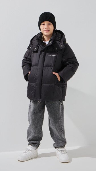 Купить Куртка для мальчика BEI SHUO GB3170 122 см Черный Артикул: 2000991051973 Фото №2