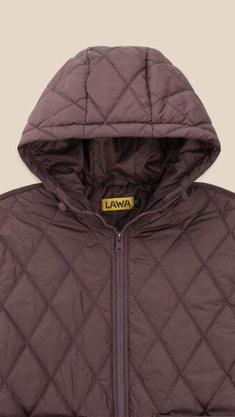 Купить Куртка короткая для девочки LAWA GBC02363 134 см Коричнево-сливовый Артикул: 2000999514265 Фото №10