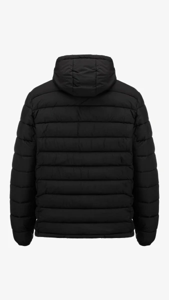 Куртка однотонная мужская  666-11A/6018 4XL Черный  Фото №9