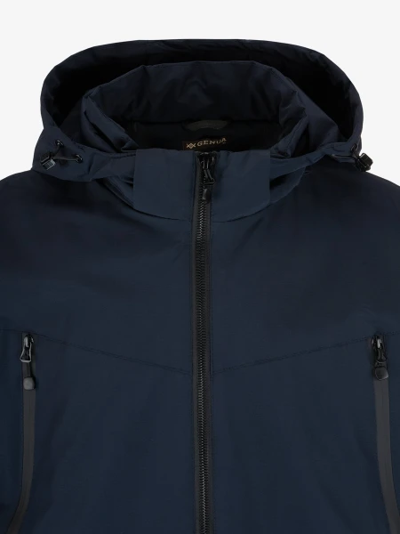 Купить Куртка однотонная мужская GENUA 2501 4XL Темно-синий Артикул: 2000999396373 Фото №2