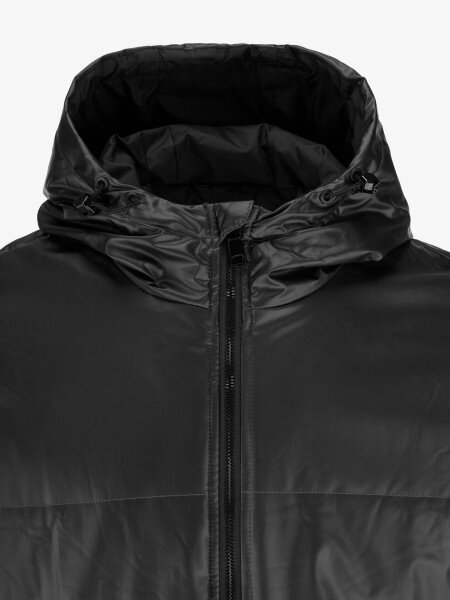 Купить Куртка однотонная мужская GENUA G01210-0016 S Черный Артикул: 2000999396465 Фото №2