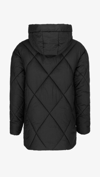 Купить Куртка однотонная женская On me 81013 M Черный Артикул: 2000990600660 Фото №11