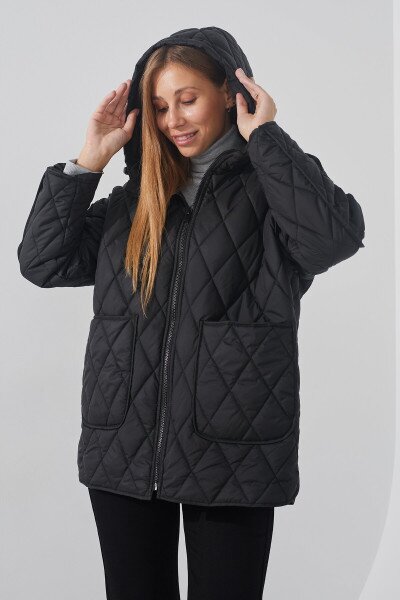 Купить Куртка однотонная женская LAWA WBC02417 XS Черный Артикул: 2000990766465 Фото №3