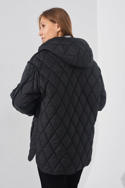 Купить Куртка однотонная женская LAWA WBC02417 XS Черный Артикул: 2000990766465 Фото №4