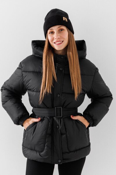 Купить Куртка однотонная женская LAWA WBC02420 XS Черный Артикул: 2000990830180 Фото №1