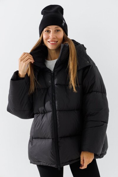 Купить Куртка однотонная женская LAWA WBC02422 XS/S Черный Артикул: 2000990806598 Фото №1