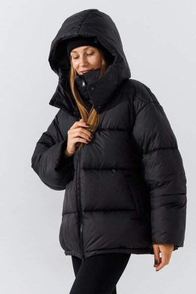 Купить Куртка однотонная женская LAWA WBC02422 XS/S Черный Артикул: 2000990806598 Фото №2