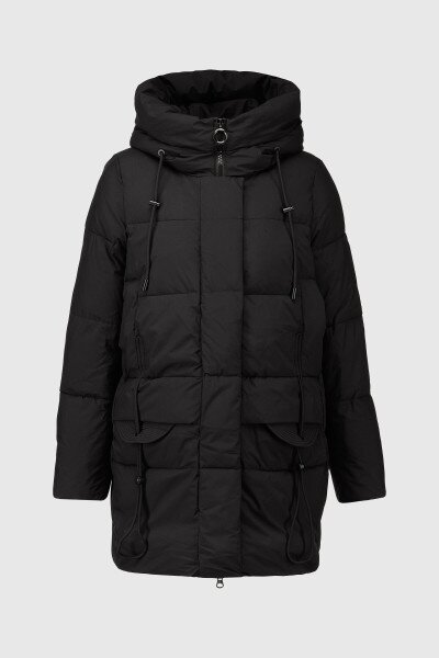 Купить Куртка однотонная женская Towmy D335 2XL Черный (2000990653116W) Артикул: 2000990653116 Фото №7
