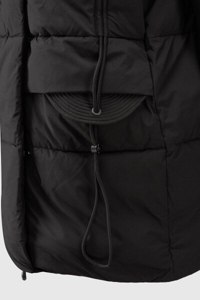 Купить Куртка однотонная женская Towmy D335 2XL Черный (2000990653116W) Артикул: 2000990653116 Фото №10