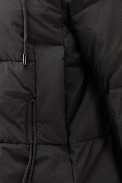 Купить Куртка однотонная женская Towmy D335 2XL Черный (2000990653116W) Артикул: 2000990653116 Фото №9