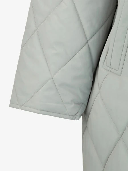 Купить Куртка однотонная женская GENUA G01116-0001 4XL Оливковый Артикул: 2000999416828 Фото №3