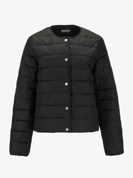 Купить Куртка однотонная женская GENUA G01116-0003 2XL Черный Артикул: 2000999415777 Фото №1