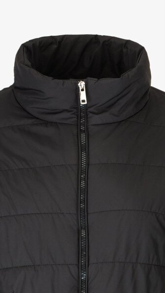 Купить Куртка однотонная женская GENUA G01116-0004 2XL Черный Артикул: 2000999415838 Фото №10