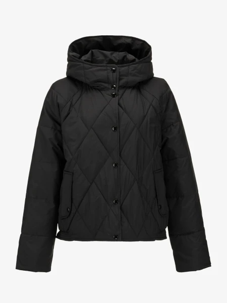 Купить Куртка однотонная женская GENUA G01116-0006 XL Черный Артикул: 2000999417153 Фото №1