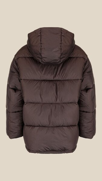 Купить Куртка однотонная женская LAWA WBC02422 XL/2XL Коричневый Артикул: 2888000014474 Фото №11