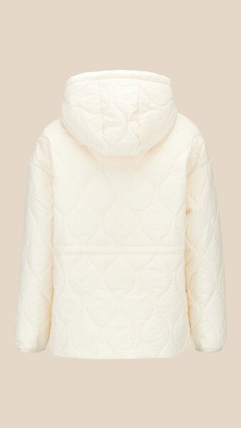 Купить Куртка однотонная женская LAWA WBC02487 S Молочный Артикул: 2000999466779 Фото №10