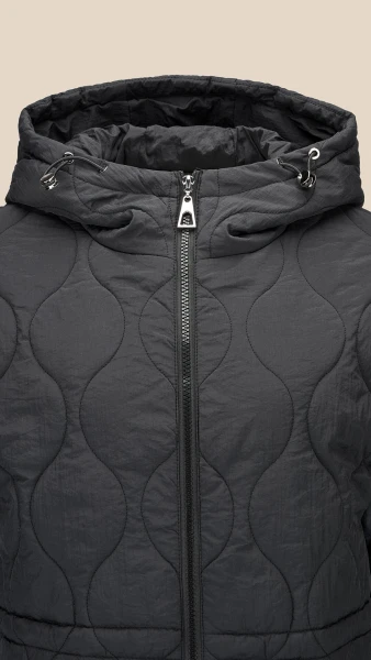 Купить Куртка однотонная женская LAWA WBC02487 XS Черный Артикул: 2000999466656 Фото №8