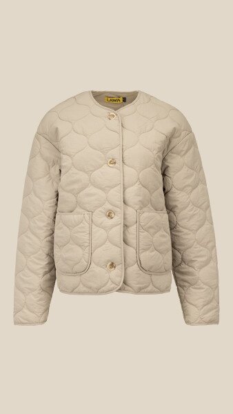 Купить Куртка однотонная женская LAWA WBC02500 S Бежевый Артикул: 2000999458606 Фото №8