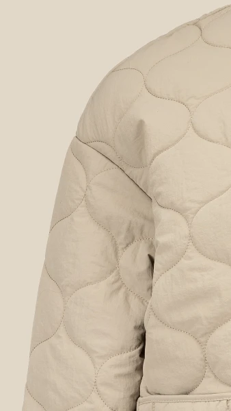 Купити Куртка однотонна жіноча LAWA WBC02500 XL Бежевий Артикул: 2000999458637 Фото №9
