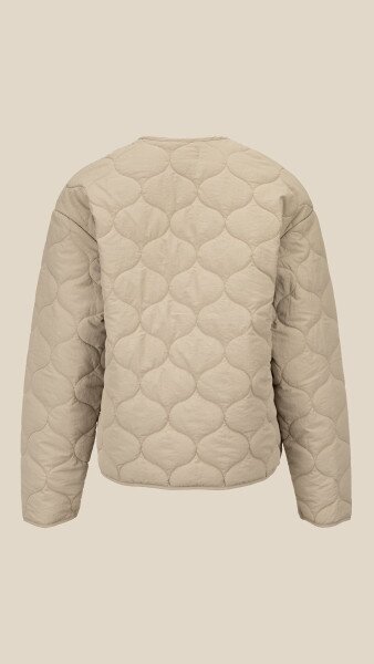 Купить Куртка однотонная женская LAWA WBC02500 S Бежевый Артикул: 2000999458606 Фото №11