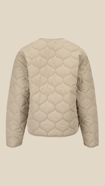 Купити Куртка однотонна жіноча LAWA WBC02500 XL Бежевий Артикул: 2000999458637 Фото №11