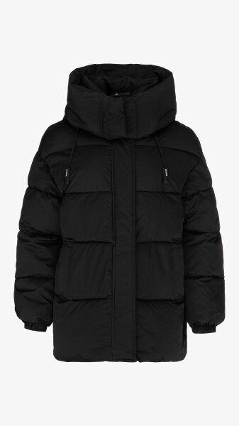 Купить Куртка однотонная женская On me 707 2XL Черный Артикул: 2000999163586 Фото №7