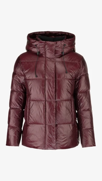 Купить Куртка однотонная женская On me M505 2XL Бордовый Артикул: 2000999155086 Фото №9